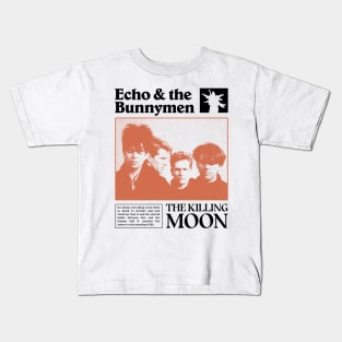 Echo and The Bunnymen - Tribute fanmade Kids T-Shirt